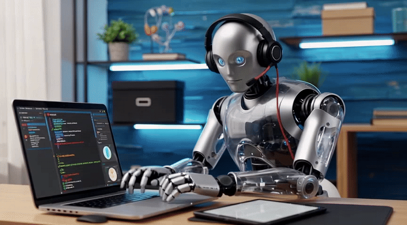 Developing the mobile app.